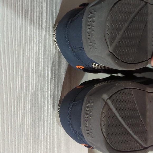 SPERRY Youth LANYARD Top-Sider sz 12M Navy/Orange - Picture 6 of 6